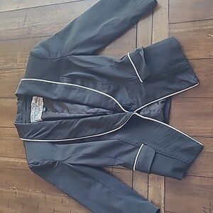Guess Black Blazer with White Trim